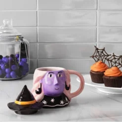 8 Fl Oz Figural Witch Mug With Lid - Hyde And EEK! Boutiqueâ„¢