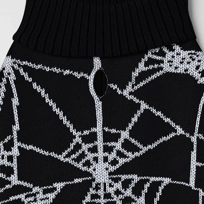 Halloween Spiderweb Dog And Cat Sweater - Hyde And EEK! Boutiqueâ„¢ - Image 3