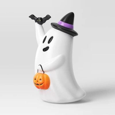 14" Light And Sound Ghost Halloween Decorative Prop - Hyde And EEK! Boutiqueâ„¢: Indoor Decor - Image 2