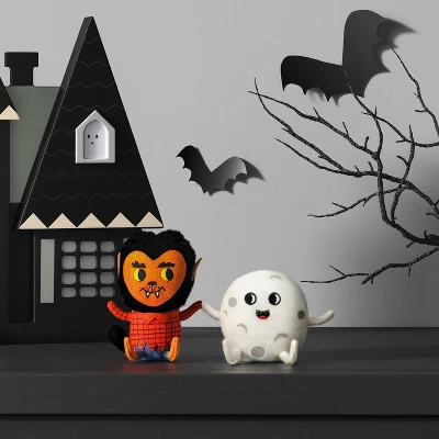 Werewolf And Full Moon Duo Halloween Figurines - Hyde And EEK! Boutiqueâ„¢