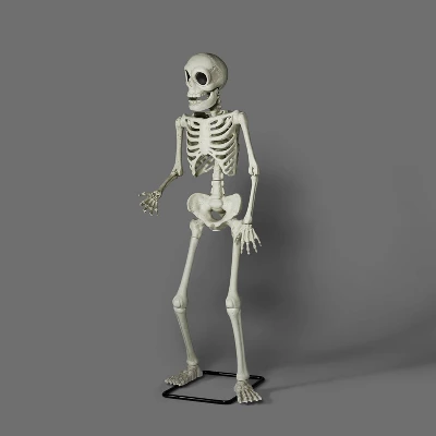 68" Animated Premium Skeleton Halloween Scene Prop - Hyde And EEK! Boutiqueâ„¢ - Image 2