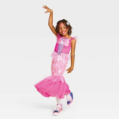 Kids' Pink Mermaid Costume Accessory Set - Hyde And EEK! Boutiqueâ„¢ - Image 3