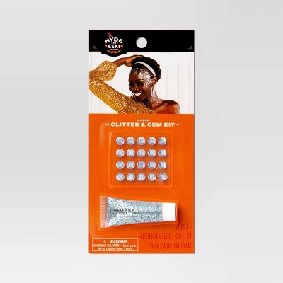 Halloween Glitter And Gems Makeup Kit Silver - Hyde And EEK! Boutiqueâ„¢ - Image 2