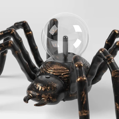7" Plasma Spider Halloween Decorative Prop Black - Hyde And EEK! Boutiqueâ„¢ - Image 3