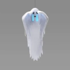 42" Track Light And Sound Boohoo Ghost Halloween Decorative Prop White - Hyde And EEK! Boutiqueâ„¢