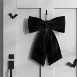 14" Large Bow Halloween Decorative Prop Black - Hyde And EEK! Boutique™