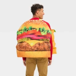 Kids' And Adult Hamburger Halloween Costume One Size - Hyde And EEK! Boutiqueâ„¢