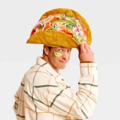 Adult Taco Hat Costume Headwear - Hyde And EEK! Boutiqueâ„¢