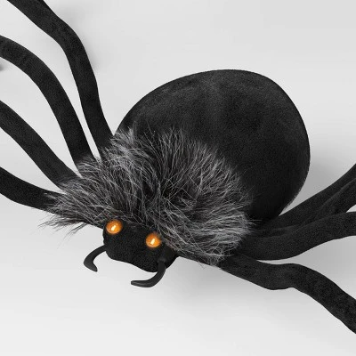 50" Plush Spider Halloween Decorative Prop - Hyde And EEK! Boutiqueâ„¢ - Image 2