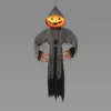 Lewis & Friends™ 65" Little Lewis The Pumpkin Ghoul Head Halloween Decorative Mannequin - Hyde And EEK! Boutique™: Lit, Musical
