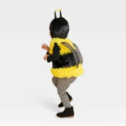 Infant And Toddler Bumble Bee Halloween Costume Pullover - Hyde And EEK! Boutiqueâ„¢ Black/Yellow