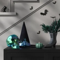 12" Witch Hat Tabletop Halloween Decorative Prop Black - Hyde And EEK! Boutiqueâ„¢