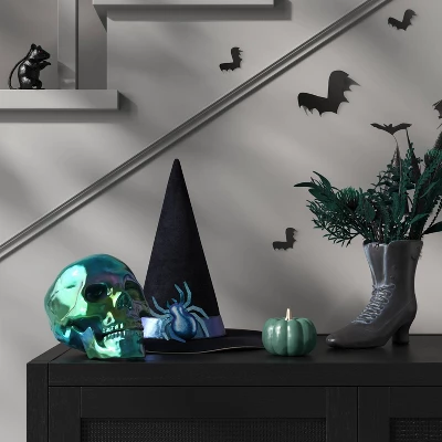 12" Witch Hat Tabletop Halloween Decorative Prop Black - Hyde And EEK! Boutiqueâ„¢
