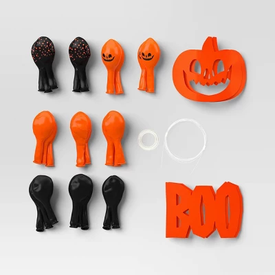 37pc Pumpkin Balloon Arch Kit - Hyde And EEK! Boutiqueâ„¢ - Image 2