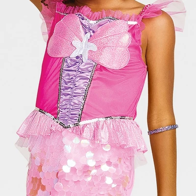 Kids' Pink Mermaid Costume Accessory Set - Hyde And EEK! Boutiqueâ„¢ - Image 2
