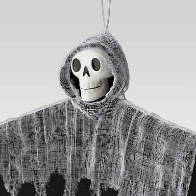 30" Skeleton Ghoul With Green Eyes Halloween Decorative Prop - Hyde And EEK! Boutiqueâ„¢ - Image 2