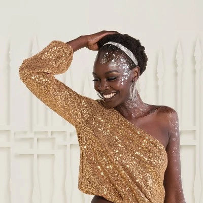 Halloween Glitter And Gems Makeup Kit Silver - Hyde And EEK! Boutiqueâ„¢