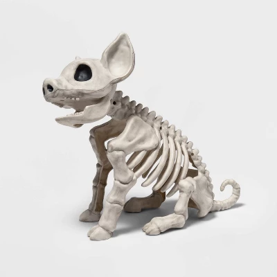 9.5" Pig Skeleton Halloween Decorative Prop - Hyde And EEK! Boutiqueâ„¢ - Image 2