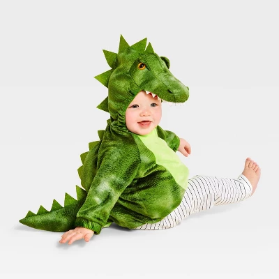 Infant And Toddler Dinosaur Halloween Costume Pullover - Hyde And EEK! Boutiqueâ„¢ Green - Image 3