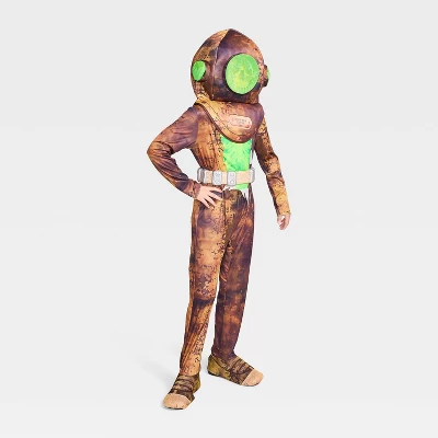 Kids' Light Up Deep Sea Diver Costume Glows Under Blacklight - Hyde And EEK! Boutiqueâ„¢ - Image 4