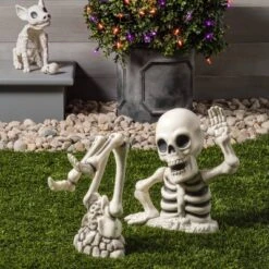 9.5" Pig Skeleton Halloween Decorative Prop - Hyde And EEK! Boutique™