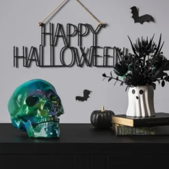 9" Small Faux Creepy Artificial Ghost Plant - Hyde And EEK! Boutique™