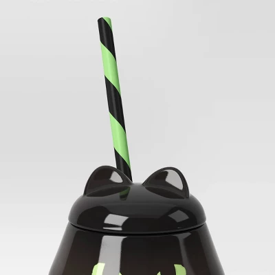 11.5 Fl Oz Halloween Figural Cat Tumbler - Hyde And EEK! Boutiqueâ„¢ - Image 2