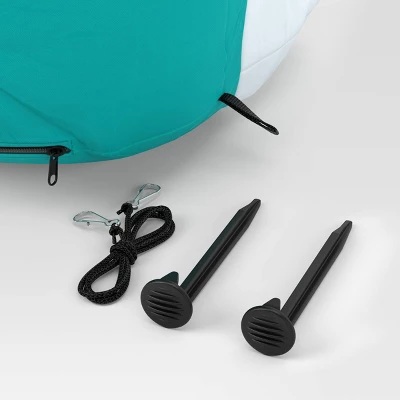 3.5' Airblown Green Alien Kid With Jack O'Lantern Halloween Inflatable Decoration - Hyde And EEK! Boutiqueâ„¢ - Image 3