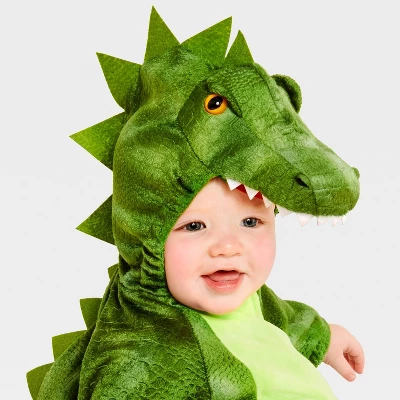 Infant And Toddler Dinosaur Halloween Costume Pullover - Hyde And EEK! Boutiqueâ„¢ Green - Image 2
