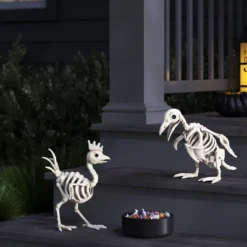10.5" Chicken Skeleton Halloween Decorative Prop - Hyde And EEK! Boutiqueâ„¢