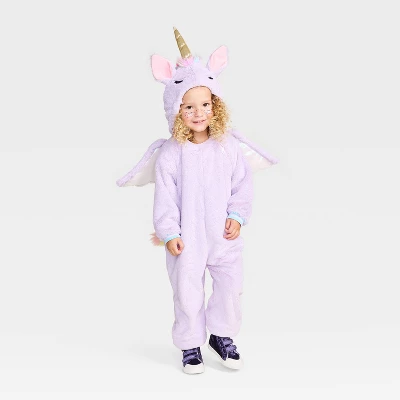 Toddler Unicorn Halloween Costume Jumpsuit - Hyde And EEK! Boutiqueâ„¢ Purple - Image 3
