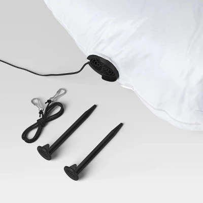 3.5' Hanging Ghost Inflatable Halloween Decoration White - Hyde And EEK! Boutiqueâ„¢ - Image 3