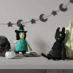 Knit Character Bat Sitabout Figurine - Hyde And EEK! Boutique™ Black