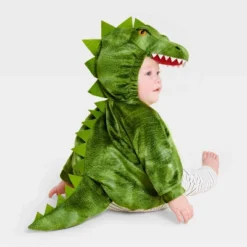 Infant And Toddler Dinosaur Halloween Costume Pullover - Hyde And EEK! Boutiqueâ„¢ Green