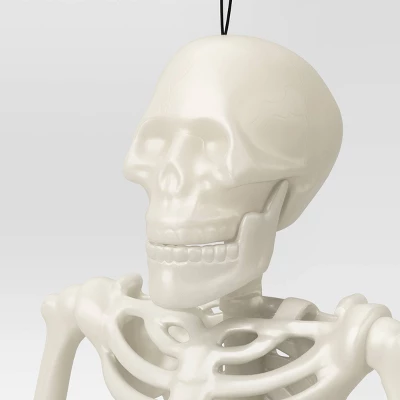 24" Poseable Skeleton Halloween Decorative Prop Iridescent - Hyde And EEK! Boutiqueâ„¢ - Image 2