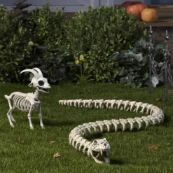 11" Goat Skeleton Halloween Decorative Prop - Hyde And EEK! Boutiqueâ„¢
