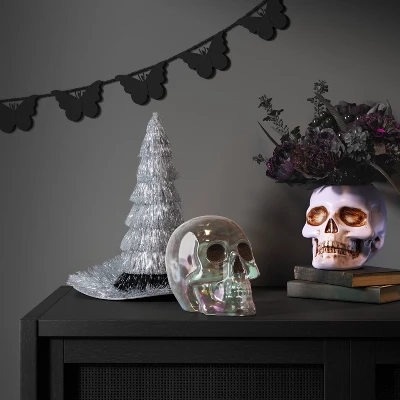 Iridescence Skull Figurine - Hyde And EEK! Boutiqueâ„¢