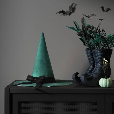 12" Witch Hat Tabletop Halloween Decorative Prop - Hyde And EEK! Boutiqueâ„¢