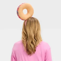 Adult Strawberry Donut Fascinator Halloween Headpiece - Hyde And EEK! Boutiqueâ„¢