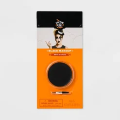 Black Solid Pot Just Add Water Halloween Makeup With Brush: Hyde And EEK! Boutiqueâ„¢