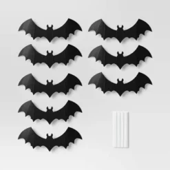 30ct Halloween Decor Kit Bats - Hyde And EEK! Boutiqueâ„¢: Wall Decals, 18+