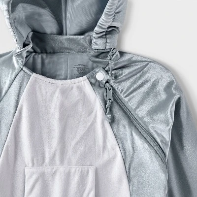 Kids' Shark Adaptive Halloween Costume Jumpsuit - Hyde And EEK! Boutiqueâ„¢ Gray - Image 3