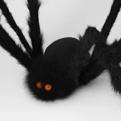 80" Plush Spider Halloween Decorative Prop - Hyde And EEK! Boutique™