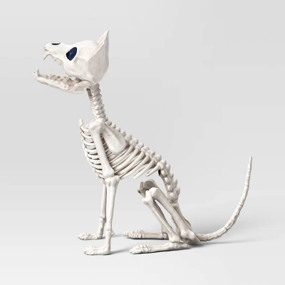 11.5" Chihuahua Skeleton Halloween Decorative Prop - Hyde And EEK! Boutiqueâ„¢ - Image 2