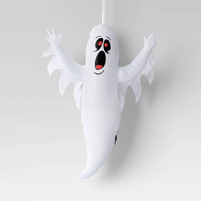 3.5' Hanging Ghost Inflatable Halloween Decoration White - Hyde And EEK! Boutiqueâ„¢ - Image 2