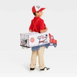 Kids' Light And Sound Bullseye Semi Truck Costume Vests - Hyde And EEK! Boutiqueâ„¢
