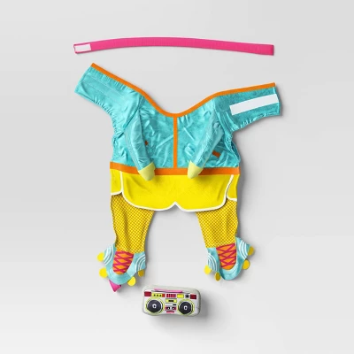 Halloween Retro Skater Dog And Cat Frontal Costume With Boombox Toy - Hyde And EEK! Boutiqueâ„¢
