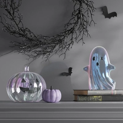 Iridescent Plastic Jack O'Lantern Decor - Hyde And EEK! Boutiqueâ„¢