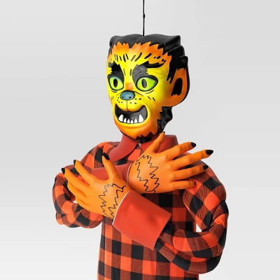 60" Animated Lit Werewolf Halloween Decorative Prop - Hyde And EEK! Boutiqueâ„¢ - Image 2